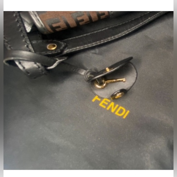 FENDI ❤️❤️ BORSA TUC ZUCCA SMALL SHOULDER BAG - Picture 9 of 14